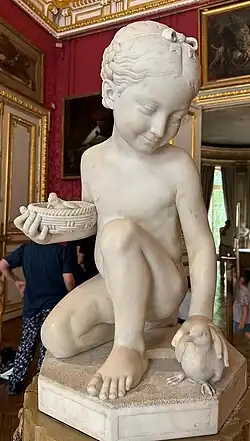 Fillette aux tourterelles, Jacquemart-André, Paris.