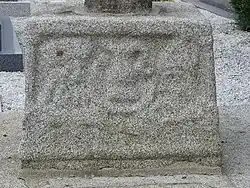 Base de la croix
