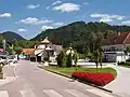 Place centrale du village