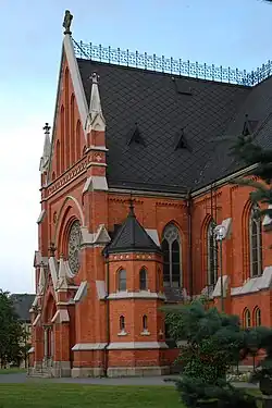 La façade nord