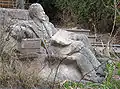 Monument à l'artiste par son fils Johann Baptist Moroder, 1896.