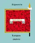 régiment de Lusignan cavalerie, revers