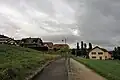 Villars depuis le chemin de la Fusion