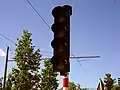 Signal lumineux.