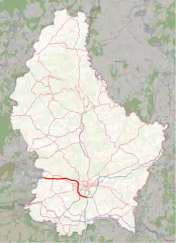 Image illustrative de l’article Autoroute A6 (Luxembourg)