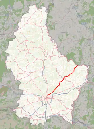 Image illustrative de l’article Route nationale 11 (Luxembourg)