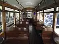 L'intérieur d'une motrice.