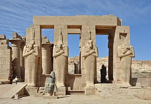 Ramsès II - Ramesséum - XIXe dynastie.