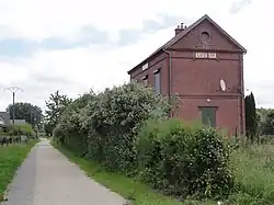 L'ancienne gare sur l'axe vert de la Thiérache.