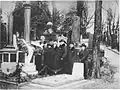 Dépôt d'une couronne à la mémoire de (pl) Bernard Goldman, au 25e anniversaire de sa mort, 1926