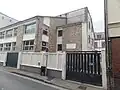 Vue de l'entrée au 5 Rue Hervieux (Elbeuf) Lycée Professionnel