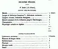 Enseignements et horaires de 4e&nbsp;année en 1882.