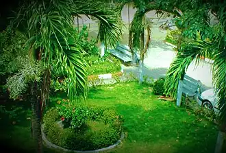 Jardin du lycée