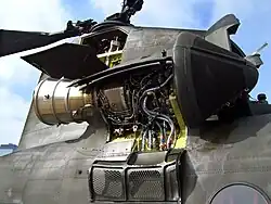Vue du moteur.