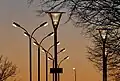 Lampadaire extérieur. Ystad.