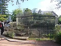 La cage aux ours historique, hexagonale.