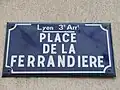 Plaque rappelant l'existence de l'ancien château