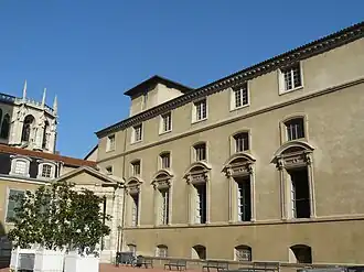 Palais archiépiscopal de Lyon.