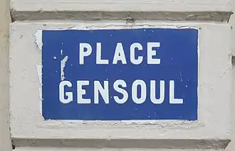 Voir la plaque.