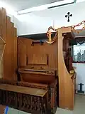 L'orgue de la chapelle.