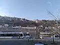 Vue de la Saône depuis le quai Rambaud au niveau de la rue Bichat.