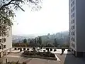 Vue vers le sud, en octobre 2018.