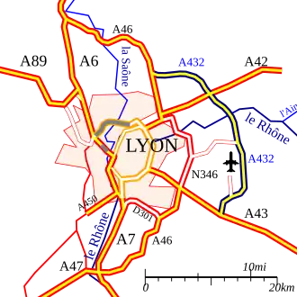 Carte de la route.