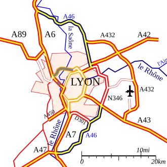 Carte de la route.