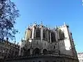 Chevet et haut de la sacristie