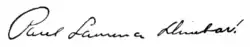 Signature de