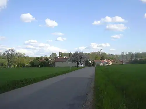 Vue générale de ysovice.