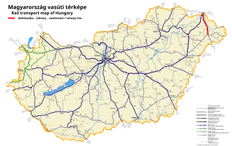 Image illustrative de l’article Ligne de Mátészalka à Záhony