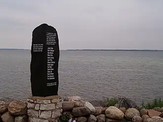 Le mémorial.