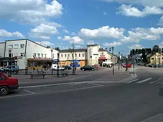 Le centre-ville.