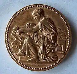 L'Industrie, médaille, avers.