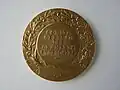 Médaille Comité central des chambres syndicales. Graveur Louis-Alexandre Bottée (1852-1940). Revers