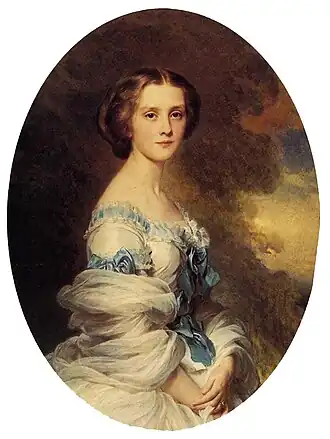 Il s'agit du portrait de la comtesse Edmond de Pourtalès
