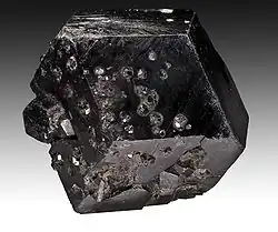 Mélanite : monocristal (7 cm) - Diakon, Région de Kayes, Mali