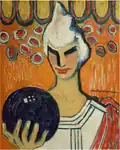 Clown à la boule bleue (1906), Genève, Petit Palais.
