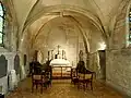 Intérieur de la chapelle.