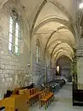 Collatéral, vue depuis l'est.