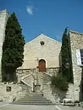 Église Saint-Pierre-et-Saint-Paul de Méthamisparvis, escalier