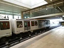 Quai du métro.