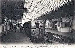 Métropolitain ligne 2 Sud, station Grenelle.