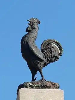 Le coq du monument aux morts