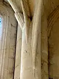 Retombée des voûtes.