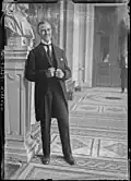 Maurice Quentin en 1924 photographié par Agence Rol.