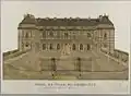 Vue du château en 1893, Collection Musées départementaux de la Haute-Saône.