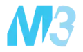 Logo de M3 du 30 septembre 2013 au 1er septembre 2016