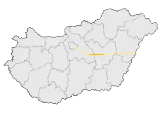 Image illustrative de l’article Autoroute M4 (Hongrie)